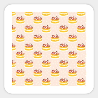 Strawberry Cake Sticker